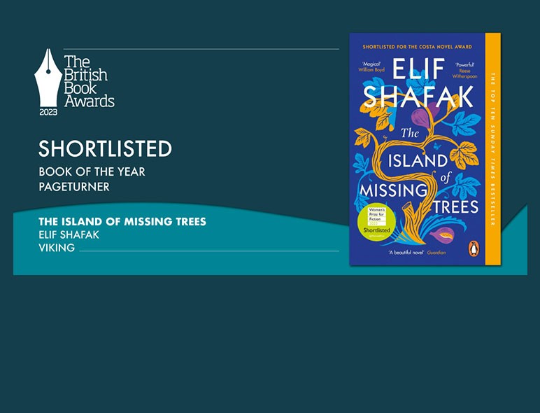 The British Book Awards shortlists has been announced: Book of the Year/ Pageturner